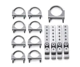 Magnum Exhaust 850007583002 Dual Hardware Kit 2.5 Inch Pipes - Bolt Together System Hardwar