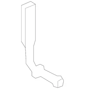 L3d1-40-166 Mazda Genuine Muffler Hanger
