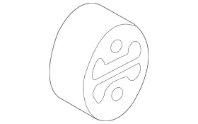 Zy56-40-061 Mazda Genuine Muffler Insulator