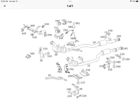 000-490-21-41 Mercedes-benz Genuine Pipe Clamp