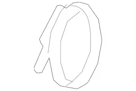 000-995-30-33 Mercedes-benz Genuine Center Pipe Clamp