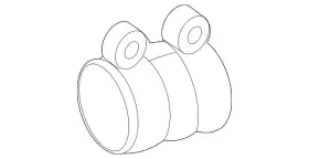 000-995-47-02 Mercedes-benz Genuine Clamp