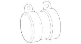 000-995-55-33 Mercedes-benz Genuine Profile Clamp Exhaust Sys 000-995-55-33 Mercedes-benz Genuine Profile Clamp Exhaust Sys