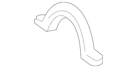 000-995-62-33 Mercedes-benz Genuine Catalytic Converter Clamp