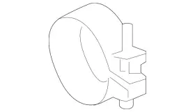000-995-88-03 Mercedes-benz Genuine Exhaust Clamp