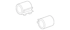002-995-50-02 Mercedes-benz Genuine Pipe Clamp Exhaust Sys