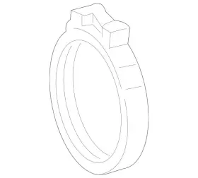 002-995-57-02 Mercedes-benz Genuine Elbow Clamp