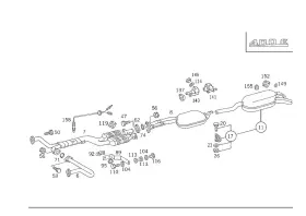 124-492-00-82 Mercedes-benz Genuine Damping Insert 124-492-00-82 Mercedes-benz Genuine Damping Insert