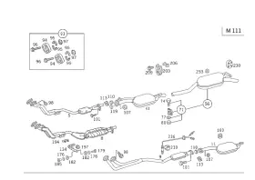 124-492-01-18 Mercedes-benz Genuine Suspension Ring