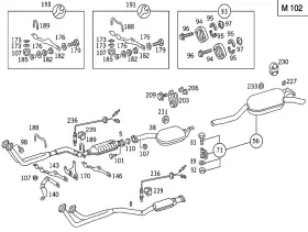 124-492-24-41 Mercedes-benz Genuine Holder