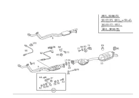 129-492-01-44 Mercedes-benz Genuine Suspension Ring
