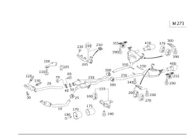 164-491-07-41 Mercedes-benz Genuine Holder
