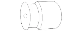 169-491-00-47 Mercedes-benz Genuine Vibration Damper
