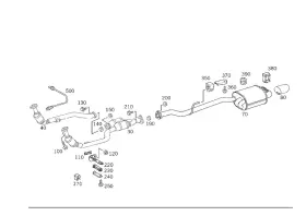 170-492-25-41 Mercedes-benz Genuine Holder