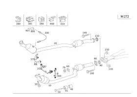 171-492-10-41 Mercedes-benz Genuine Holder