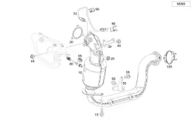 177-492-07-00 Mercedes-benz Genuine Holder 177-492-07-00 Mercedes-benz Genuine Holder