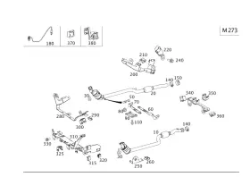 203-492-05-18 Mercedes-benz Genuine Shim Plate 2034920518