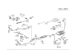 203-492-20-41 Mercedes-benz Genuine Holder