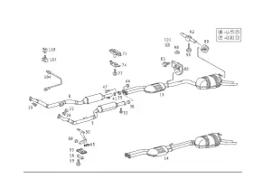 210-492-72-41 Mercedes-benz Genuine Holder