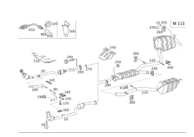 211-492-64-41 Mercedes-benz Genuine Holder