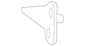Mercedes-benz 212-492-75-41 Genuine Mercedes-benz Lower Bracket Qty 1