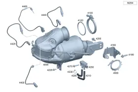 214-490-90-02 Mercedes-benz Genuine Holder