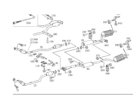 220-492-02-41 Mercedes-benz Genuine Holder