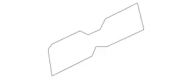 221-490-00-44 Mercedes-benz Genuine Plate