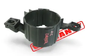 2308320097 Mercedes-benz Oem 2003-2006 R230 Sl500 Ac Dryer Clamp Bracket Holder Brace Ring