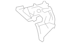 238-885-08-01 Mercedes-benz Genuine Support Bracket