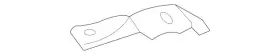 Mercedes-benz 251-490-01-40 Genuine Mercedes-benz Muffler With Tailpipe Bracket