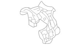 253-885-01-40-64 Mercedes-benz Genuine Holder