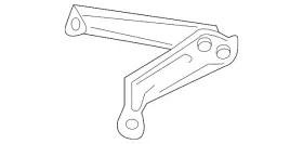906-492-12-00 Mercedes-benz Genuine Converter And Pipe Bracket