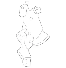 906-492-69-41 Mercedes-benz Genuine Converter And Pipe Bracket