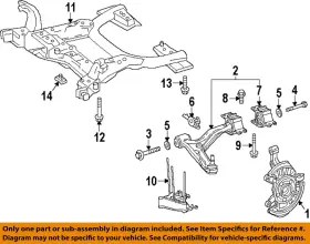 Mercedes Oem 0019909003 14-23 A220 Suspension Components-bearing Bolt