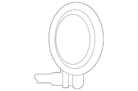 18-30-8-632-362 Mini Genuine Center Muffler Clamp 18-30-8-632-362 Mini Genuine Center Muffler Clamp