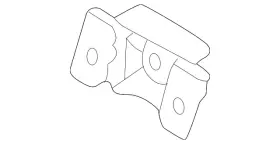 1577a942 Mitsubishi Genuine Front Pipe Bracket