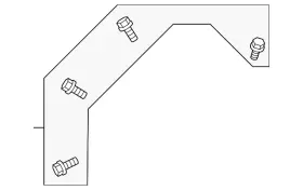 Md009494 Mitsubishi Genuine Cover Bolt