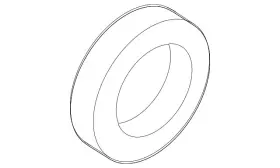 Mitsubishi Md132933 Genuine Exhaust Manifold Washer