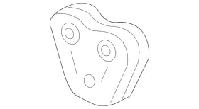 Mn135157 Mitsubishi Genuine Muffler Hanger