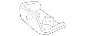 Mitsubishi Mn137998 Genuine Exhaust Manifold Bracket
