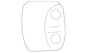 Mr431634 Mitsubishi Genuine Hanger