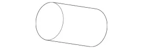 Mr597273 Mitsubishi Genuine Front Pipe Spring