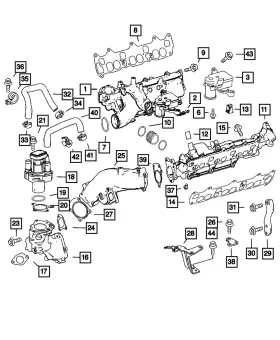 Mopar 05125741aa Genuine Bolt Right Side 5125741aa