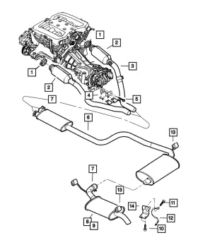 06503478 Mopar Genuine Tap Screw 6503478