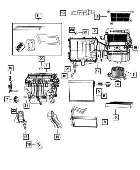 06505246aa Mopar Genuine Nut 6505246aa