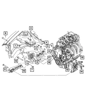 06505314aa Mopar Genuine Stud 6505314aa
