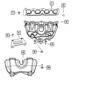 06508635aa Mopar Genuine Bolt Mounting 6508635aa