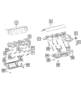 06513150aa Mopar Genuine Double Ended Stud