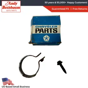 2240311 Mopar 1955-1971 Chrysler 300 Desoto Plymouth Dodge Tail Pipe Clamp Package Nos